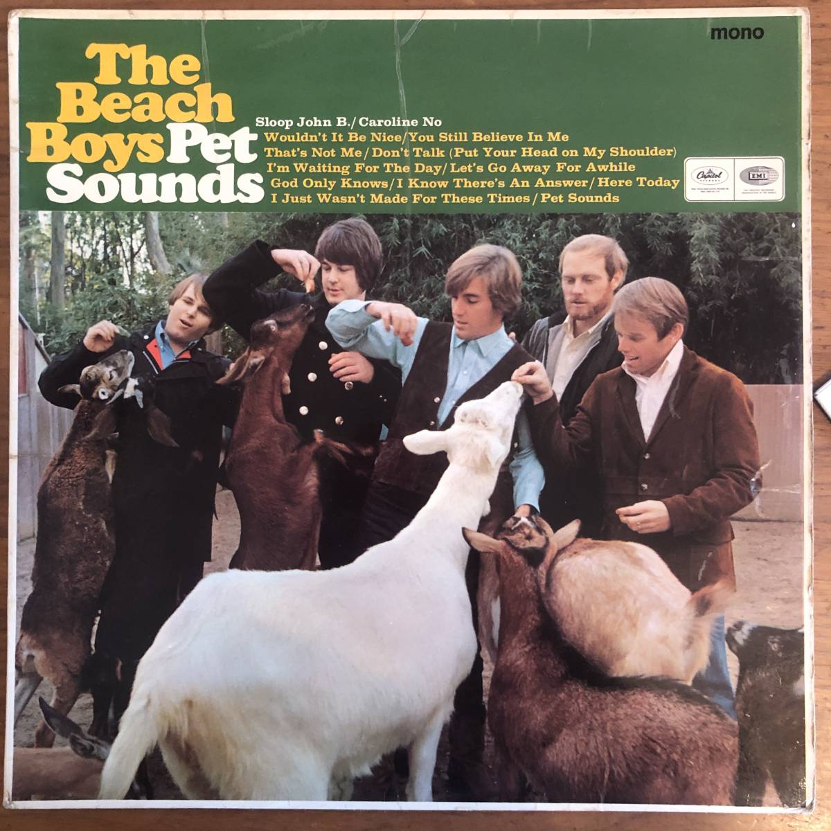 『閉店でロックレコード安値放出中』 UK Original 初回 Capitol T 2458 PET SOUNDS / The Beach Boys MAT: 1/1(GG・GR)_画像1