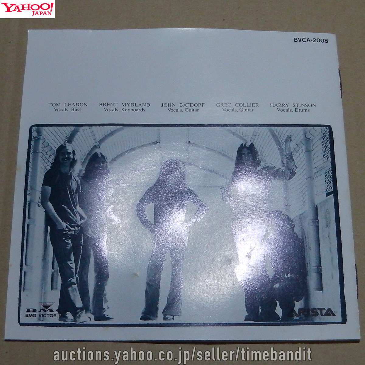 中古日本盤CD Japan Edition Silver [1991][BVCA-2008] Wham Bam Shang-A-Lang シルバー シルヴァー ファースト 恋のバンシャガラン