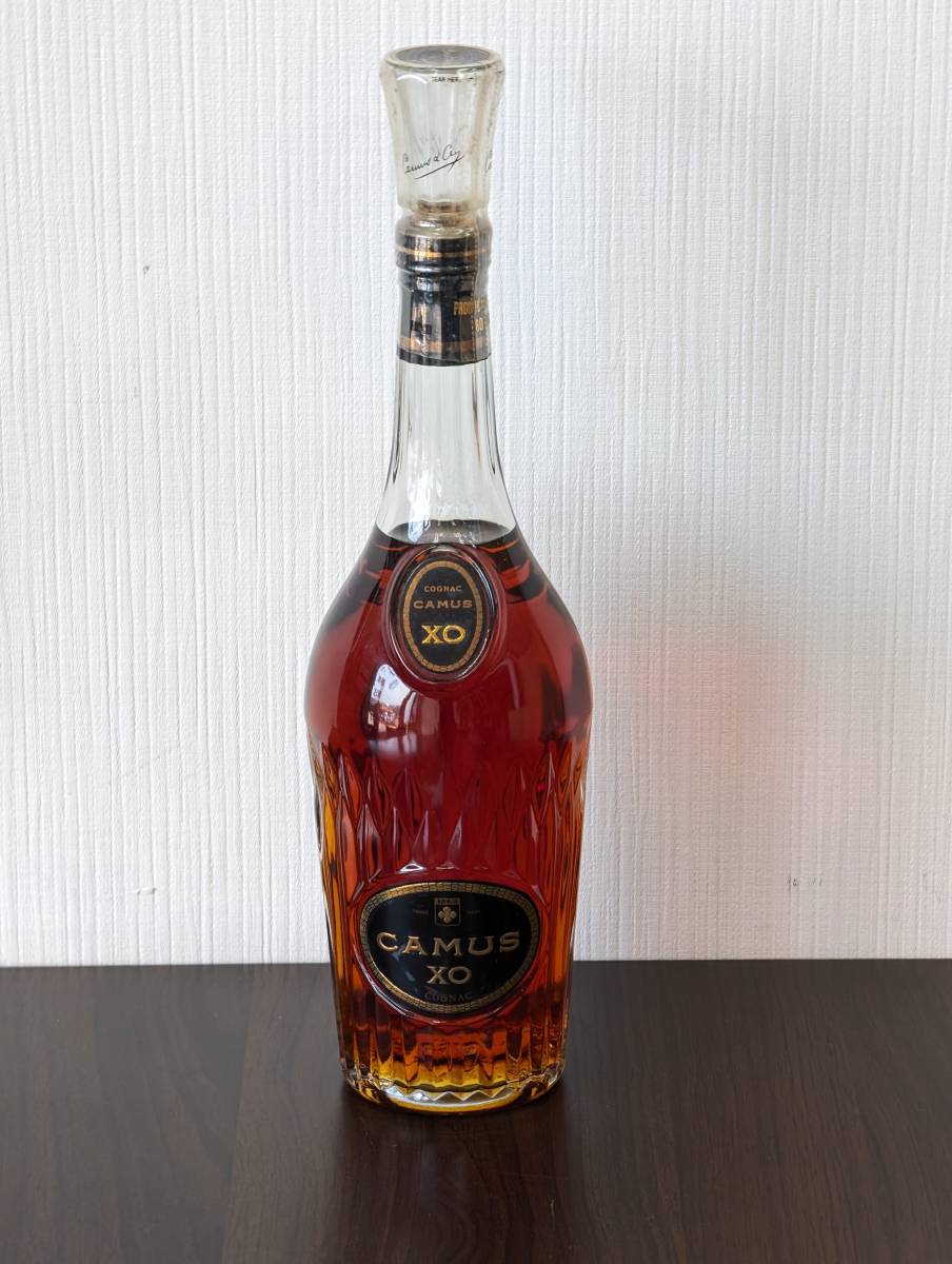 [未開封/未開栓] CAMUS XO COGNAC カミュ コニャック ブランデー ロングネック スリムボトル 700ml 40％ 古酒 同梱可 122_画像2