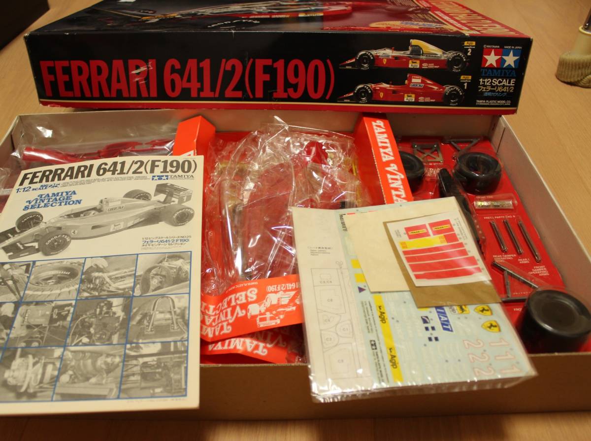 E.JAN 1/12 フェラーリ 643 コンバージョンキット タミヤ 641/2 対応 [EJP853] と FERRARI641/2 フルビューKIT No.3_画像6