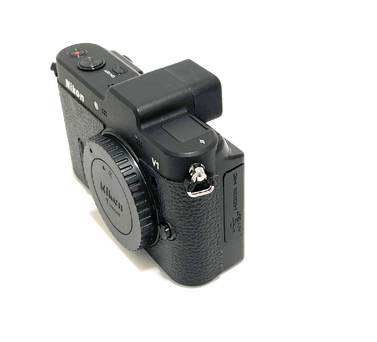 ☆動作確認済　Nikon V1 1 NIKKOR 10mm f/2.8　ニコン　ミラーレス一眼 カメラ　ブラック　箱 & 付属品付き_画像6