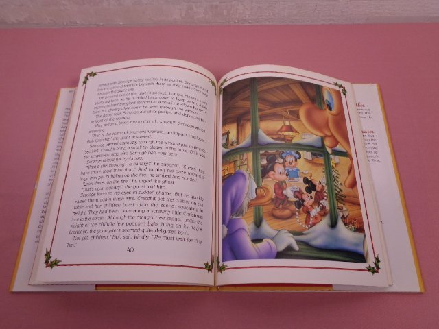 ★洋書　『 Disney's Mickey's Christmas Carol　Based on a Christmas Carol by Charles Dickens 』　Jim Razzi　Phil Wilson_画像2