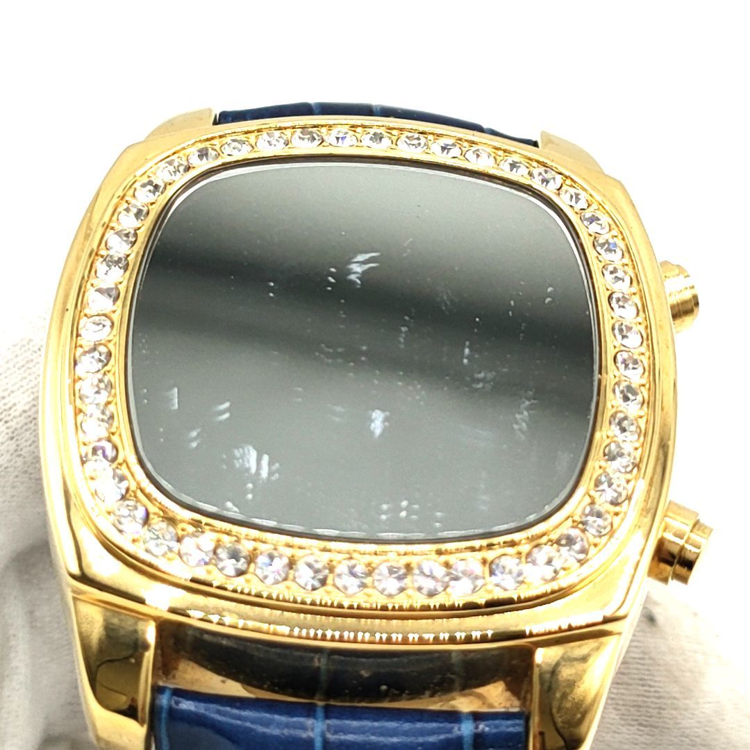 【稼働〇】TKO ORLOGI　デジタル腕時計　ラインストーン　ファッションウォッチ　ケース：4.0　_画像5