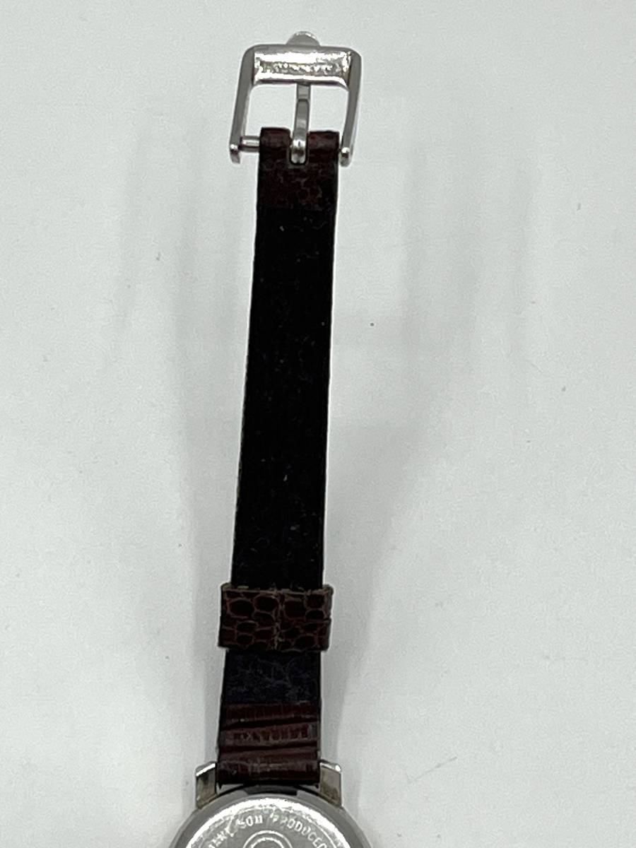 【電池切れ】TRUSSARDI トラサルディ　クォーツ腕時計　ロゴ　スモセコ　レディース　ケース：2.1　
