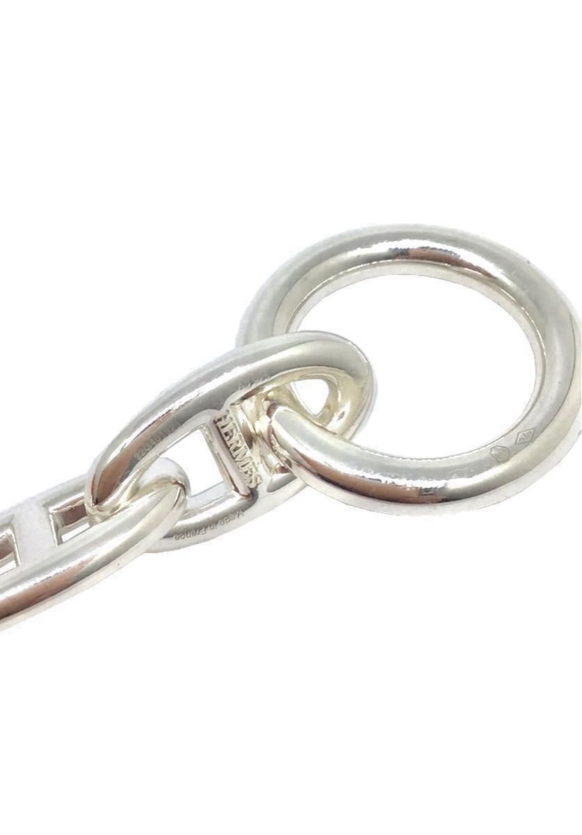 超美品】HERMES エルメス シェーヌダンクルGM 13コマ SV925 超美品】HERMES エルメス シェーヌダンクルGM 13コマ SV925