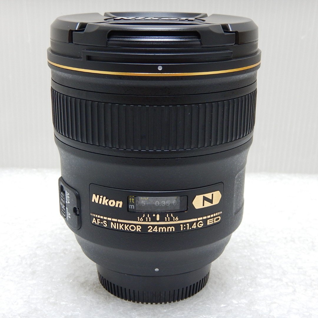 【美品】Nikon AF-S NIKKOR 24mm f/1.4G ED ニコンFマウントCPU内蔵Gタイプ AF-Sレンズ 中古 004_画像2