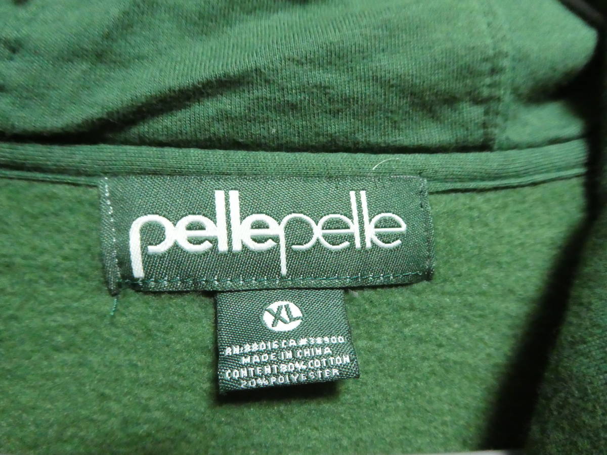 Pelle Pelle　PELLE PELLE ペレペレ ビッグシルエット　パーカー　XL　marc buchanan マークブキャナン　ヒップホップラップヴィンテージ_画像2