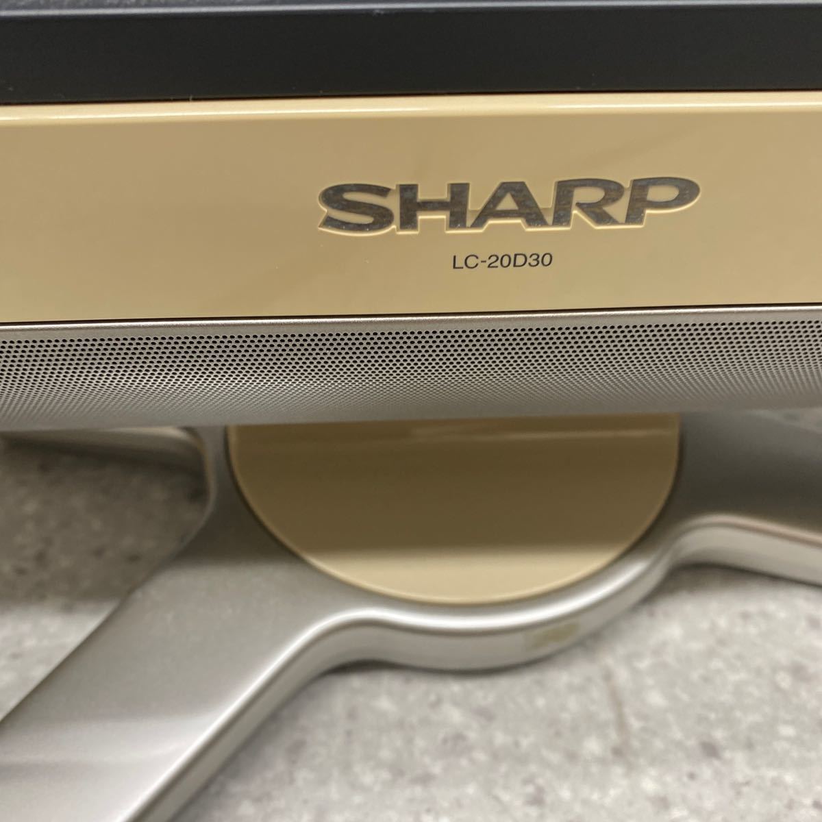 I12/【中古品】シャープ LC-20D30 SHARP 液晶カラーテレビ リモコンの画像7