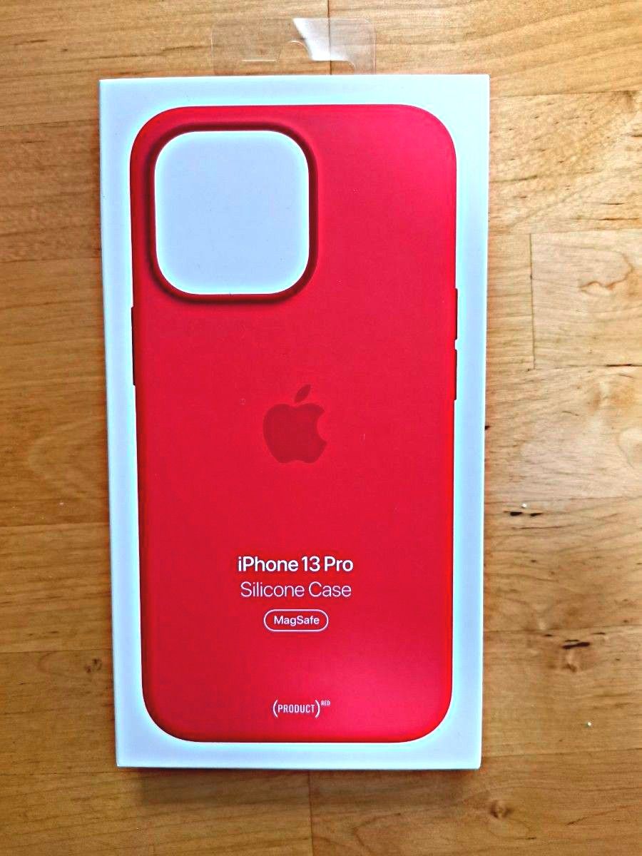 新品未使用】iPhone13 pro MagSafe対応 シリコンケース PRODUCT RED