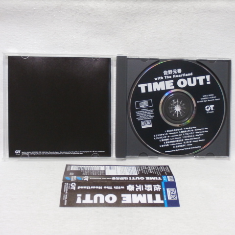 ＜新品同様＞　佐野元春　/ 　TIME OUT！　（BSCD2仕様）　帯付　　　国内正規セル版_画像3