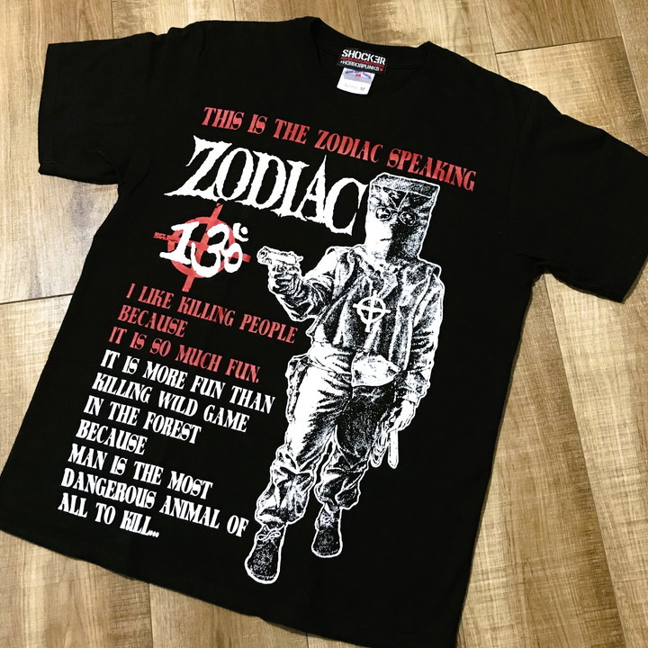 ●極美品● SHOCKER ZODIAC KILLER Tシャツ ショッカー ゾディアック キラー バンドT BALZAC バルザック 殺人鬼 ホラー パンク ロック _画像7