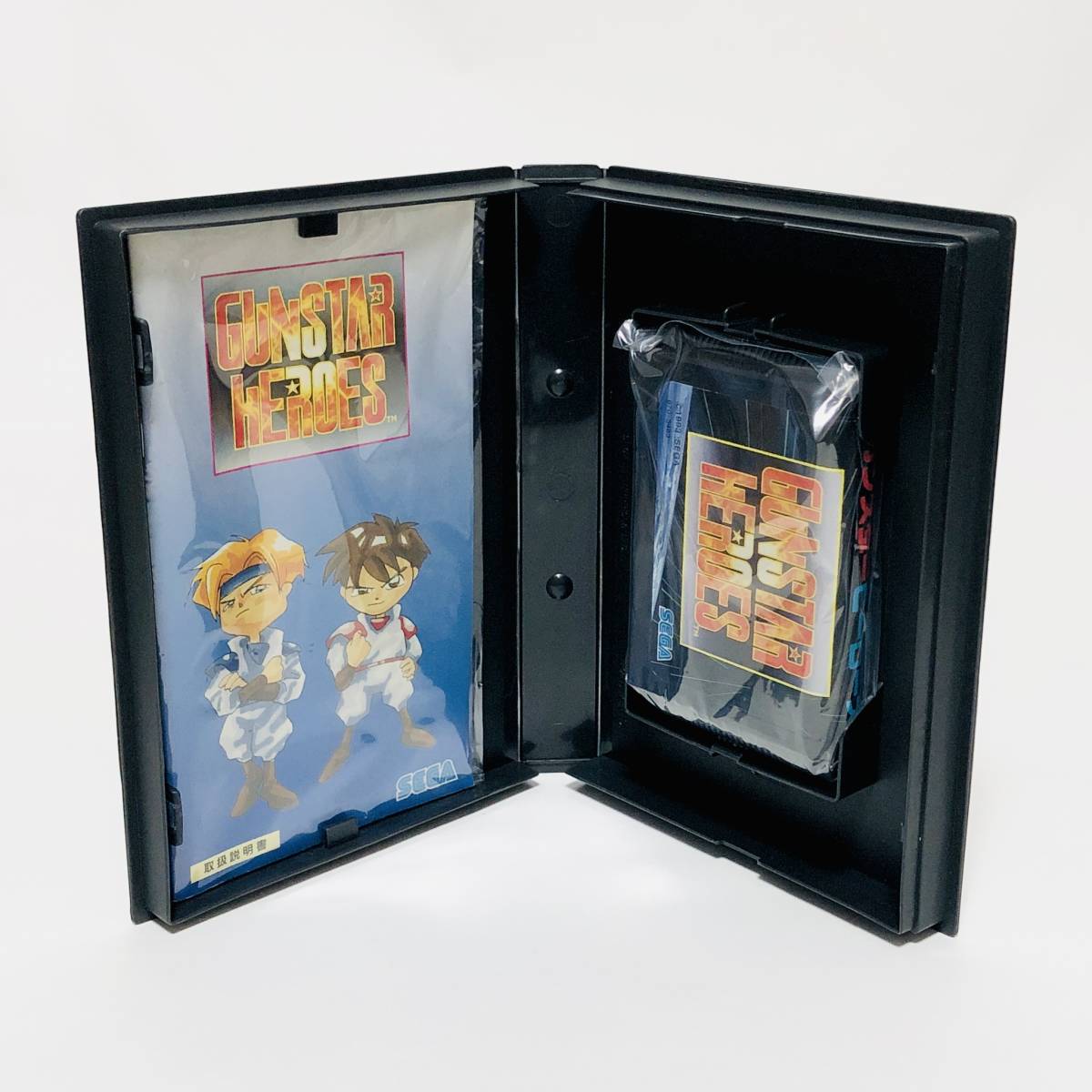 セガ メガドライブ ガンスターヒーローズ 箱説付き トレジャー レトロゲーム Sega Mega Drive Gunstar Heroes CIB Treasure_画像6