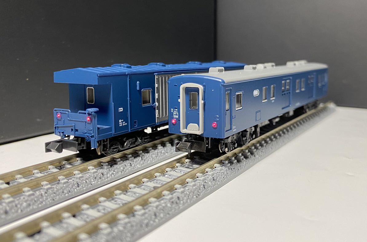 katoオユ・マニ・スユニ KATO 10-1590 郵便 荷物列車 東海道 山陽 後期編成 マニ44 マニ