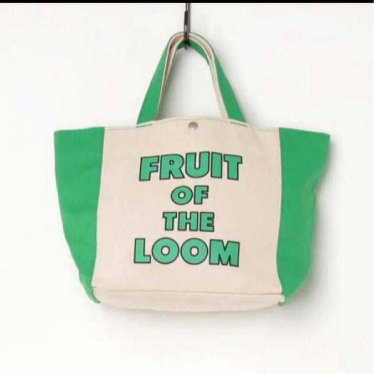 未使用 FRUIT OF THE LOOM フルーツオブザルーム トートバッグ　ランチトート　 キャンバス　メンズ　レディース