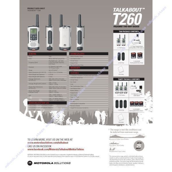 P- бесплатная доставка MOTOROLA Motorola T260 приемопередатчик 4 шт. комплект рация /T100T107T200T400T460T465T480T600T605MIDLAND3 шт. Midland LXT560VP3