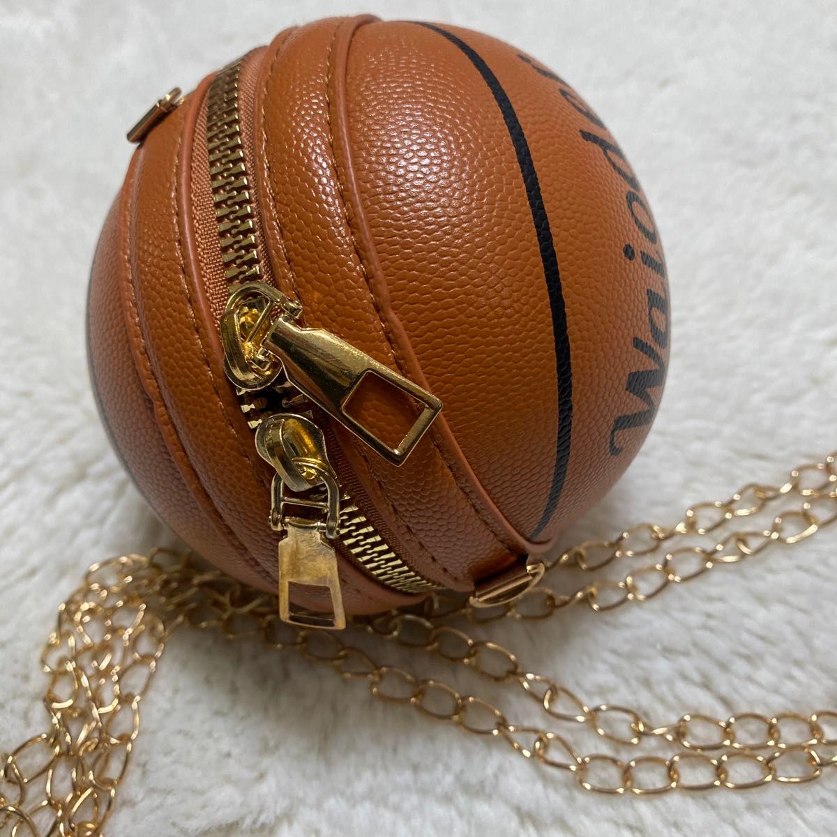 バスケットボール　ショルダー　インテリア　ボール　バッグ　ミニバッグ　ミニバス　雑貨