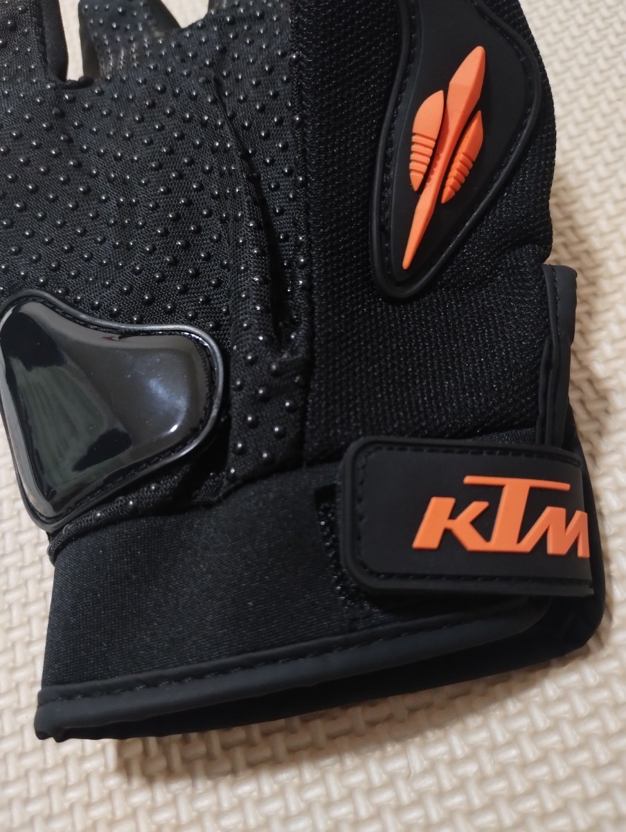 ★サイズ　M ★　KTM バイクグローブ 手袋 バイク用 自転車 春 夏 秋 バイクウエア　バイクアクセサリー_画像5