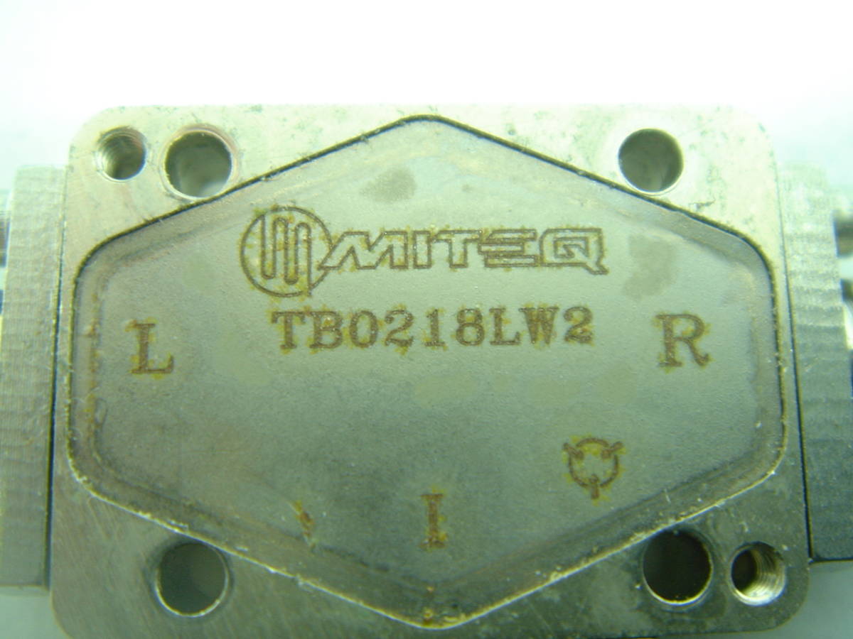 ★　RF　MIXER　　MITEQ　　TB0218LWZ　　18GHｚ　　マイクロ波部品（92）_画像3