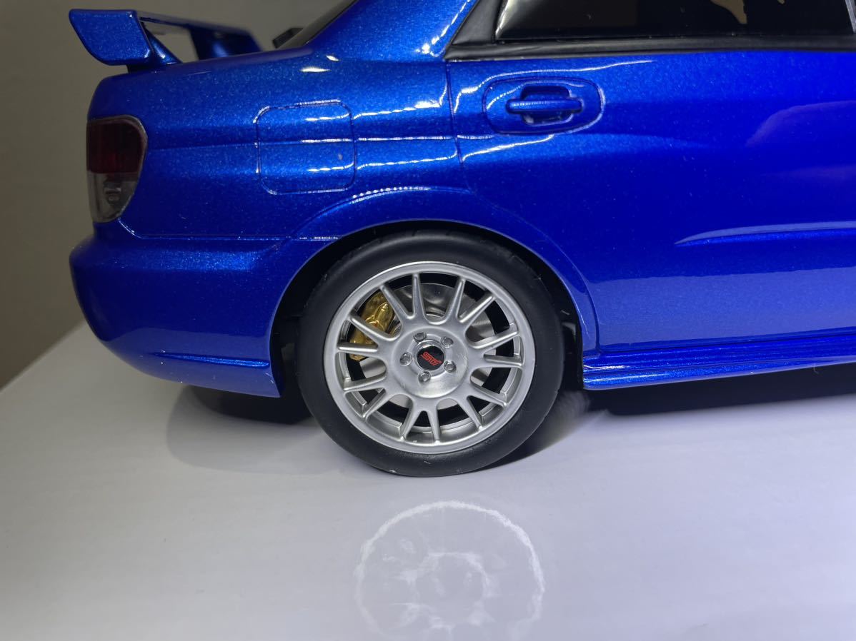 OTTO SUBARUスバル インプレッサIMPREZA WRX STI S204 ブルーメタリック 新品ミニカー コレクション_画像7