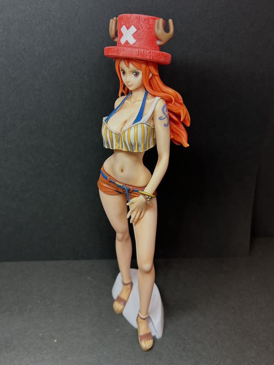 リペイント ワンピース Sweet style Pirates コレクタブル フィギュア ナミ NAMI チョッパー _画像3