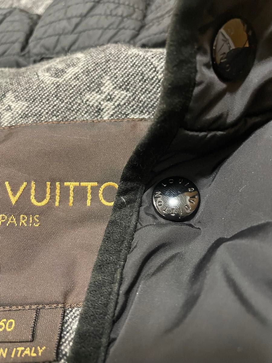 ルイ ヴィトン ダウン ジャケット LOUIS VUITTON メンズ MENS 黒 ルイ ヴィトン ダウン ジャケット LOUIS VUITTON メンズ MENS 黒