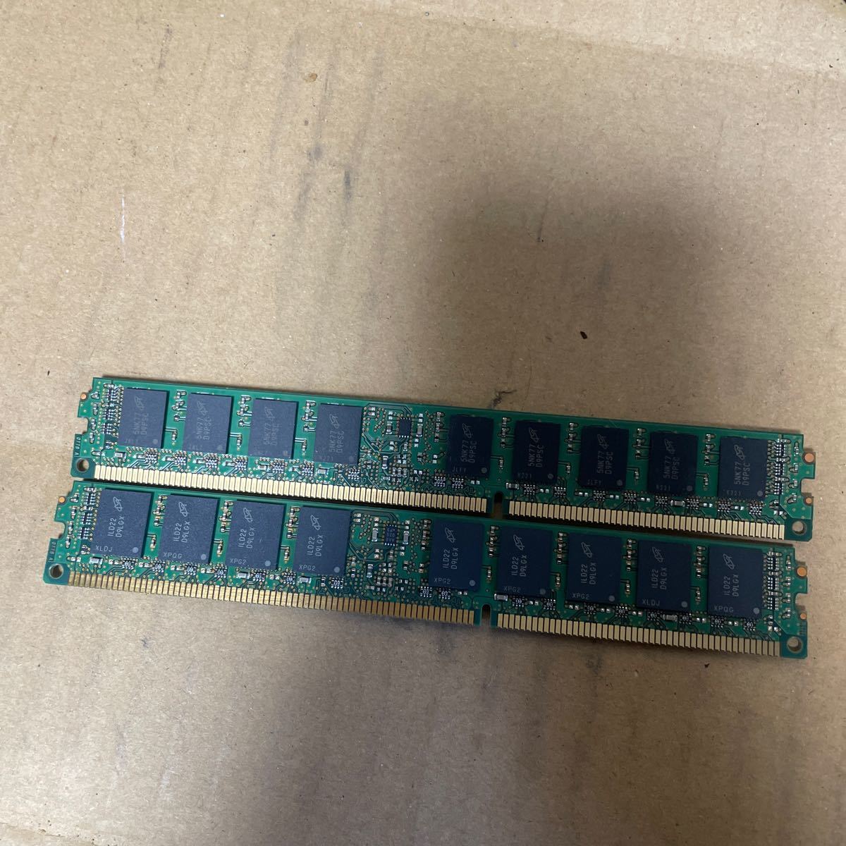 (9120)★Micron サーバー用メモリ 4GB 1Rx4 PC3L-10600R 2枚セット_画像3