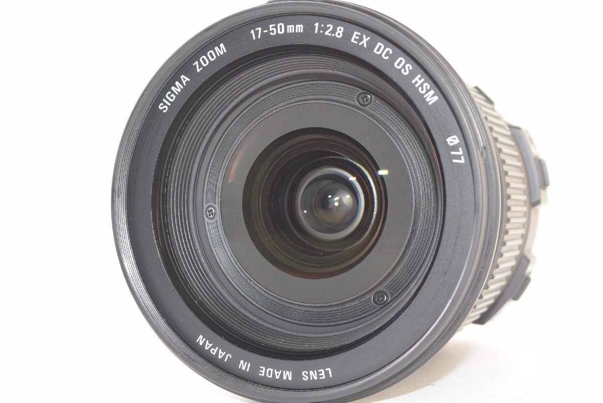 ★極上品★ SIGMA シグマ 17-50mm F2.8 EX DC OS HSM for Nikon 2312087_画像6