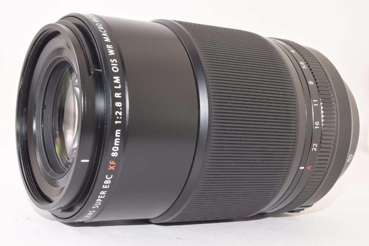 ★極上品★ FUJIFILM フジフィルム FUJINON XF 80mm F2.8 R LM OIS WR MACRO 2312110_画像2