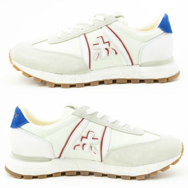 ☆プレミアータホワイト スニーカー ナイロン スニーカー PREMIATA WHITE JOHN LOW PRH 5801 WHT ジョンロウ サイズ40　25.5cm～26.0cm☆_画像2