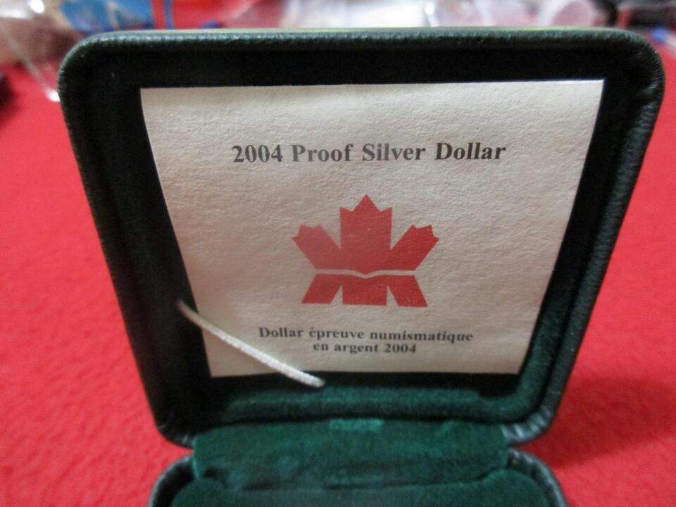 2004年 カナダ建国400周年記念　25グラム　プルーフ　銀貨_画像3
