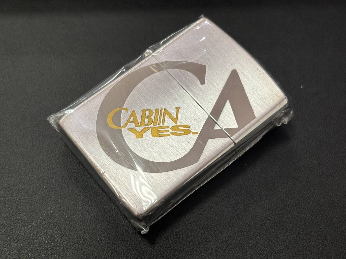 【5595】未使用・未開封品 Zippo CABIN YES ライター ケース付き_画像3