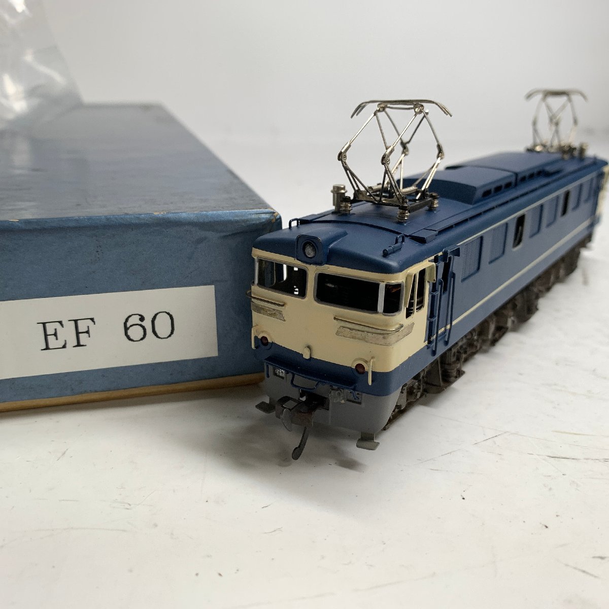 f001l G 11. HOゲージ KMT カツミ EF60形 直流電気機関車 電車 鉄道模型 当時物 玩具_画像1