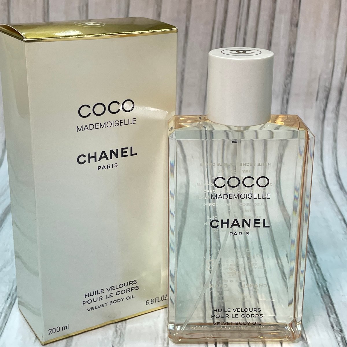 m002 B4(30) 3 未使用 CHANEL シャネル COCO MADEMOISELLE ココマドモアゼル ヴェルヴェット 100ml ボディオイル レディース_画像1