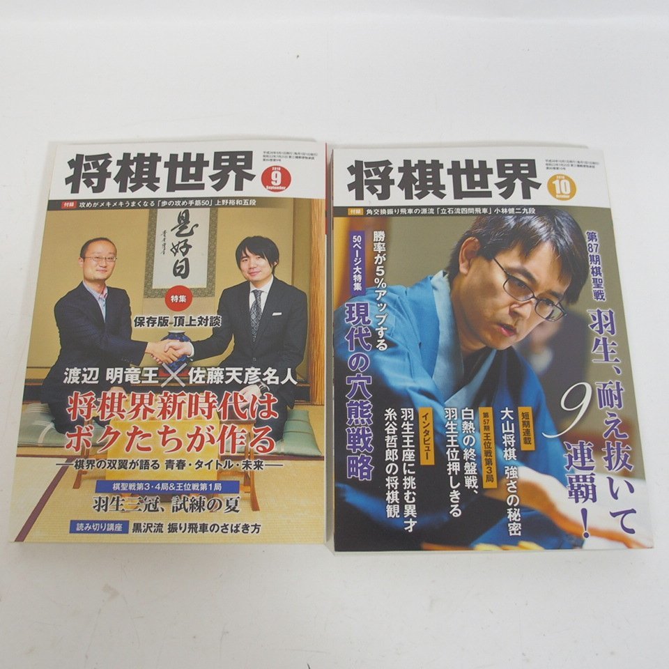 f002l J 15.将棋世界 2016年1月~12月 全12冊揃 別冊付録有り 雑誌 バックナンバー 日本将棋連盟_画像6