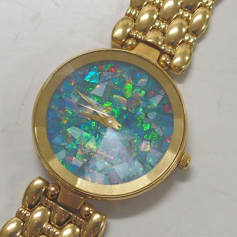 f002 Y3 3 pierre cardin ピエール カルダン オパール opal スイス製 SWISS レディース 腕時計 クォーツ CS 0742_画像1