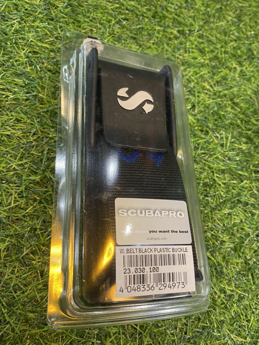 新品 SCUBAPRO ウェイトベルト 黒_画像2