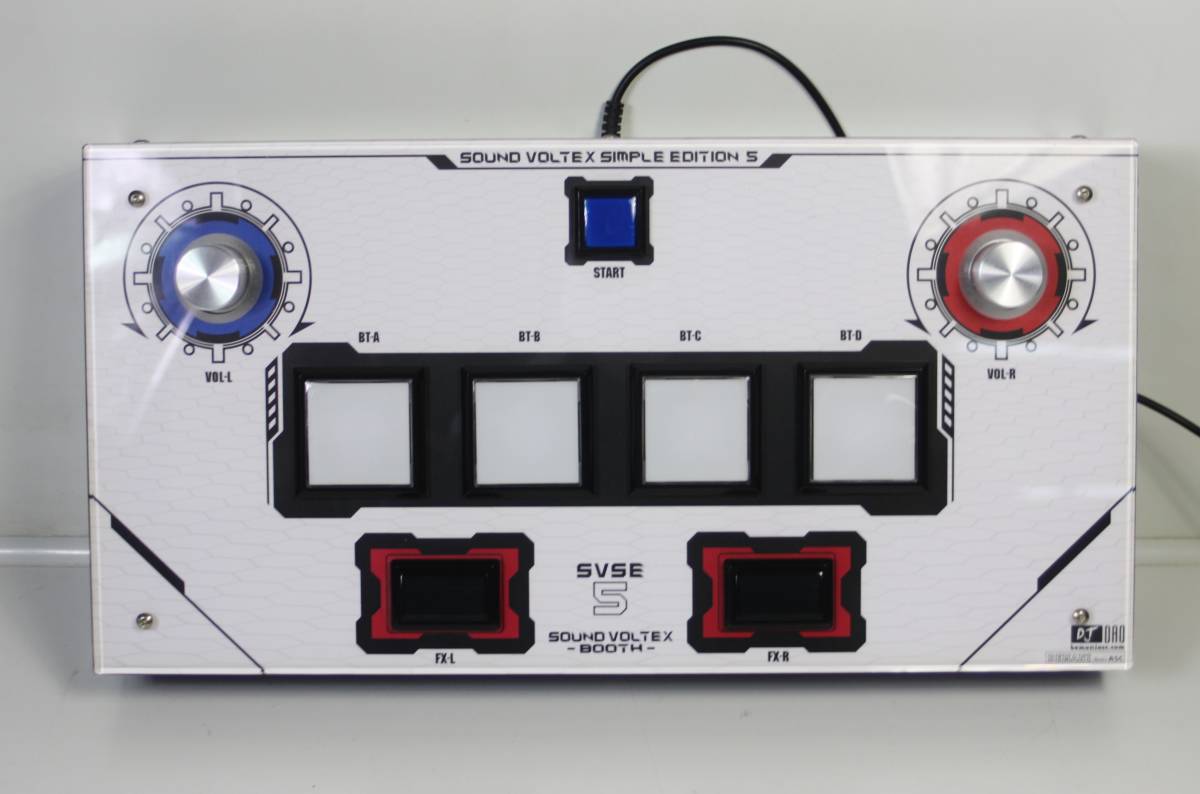 SOUND VOLTEX SIMPLE EDITION 5 SVSE5 DAO controller sound Voltec s