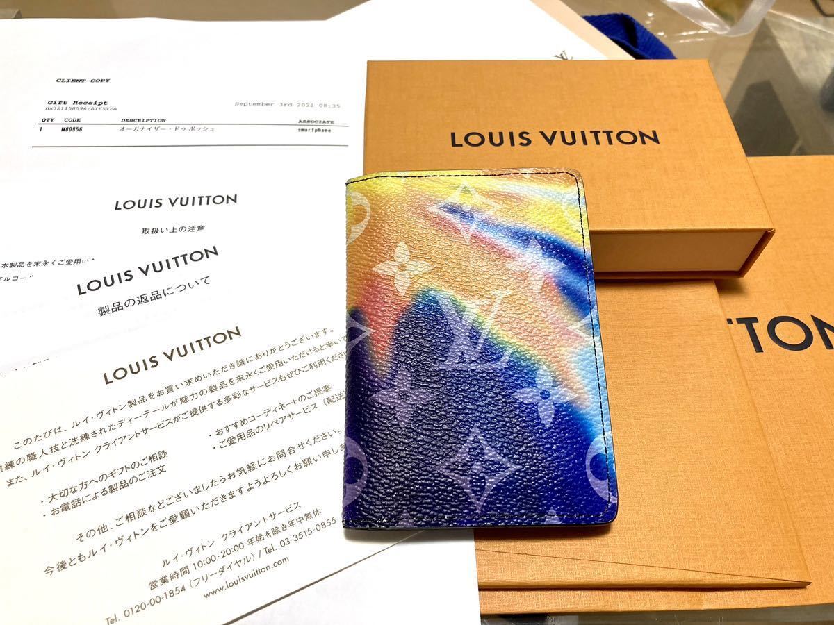 2021.22■Louis Vuitton/ルイ・ヴィトン_カードケース/パスケース オーガナイザー 即完売 付属品フルセット 男女兼用 ユニセックス 美品の画像1