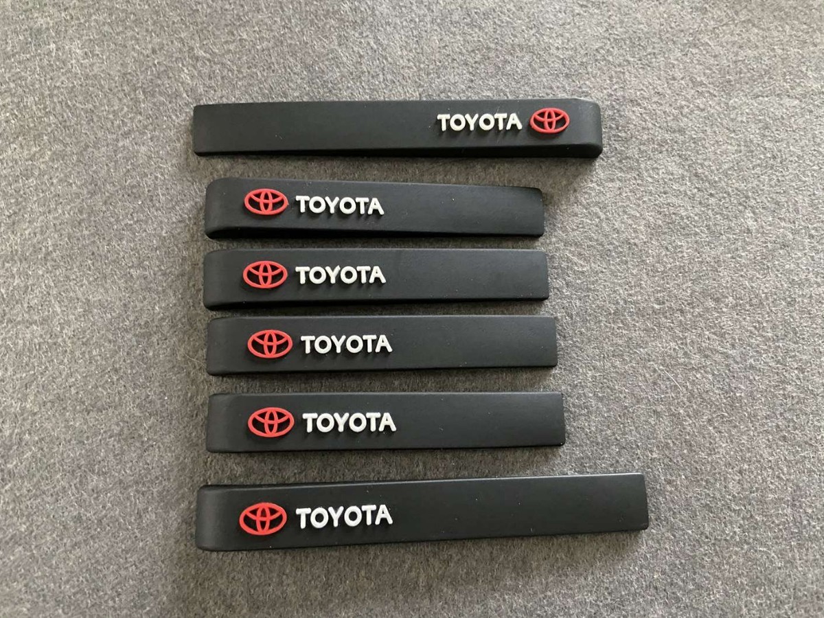 ★トヨタ TOYOTA★01★6個セット エッジプロテクター　ステッカードア エッジガード ドアガード 保護 傷 凹み 車 傷防止クッションカバー_画像4