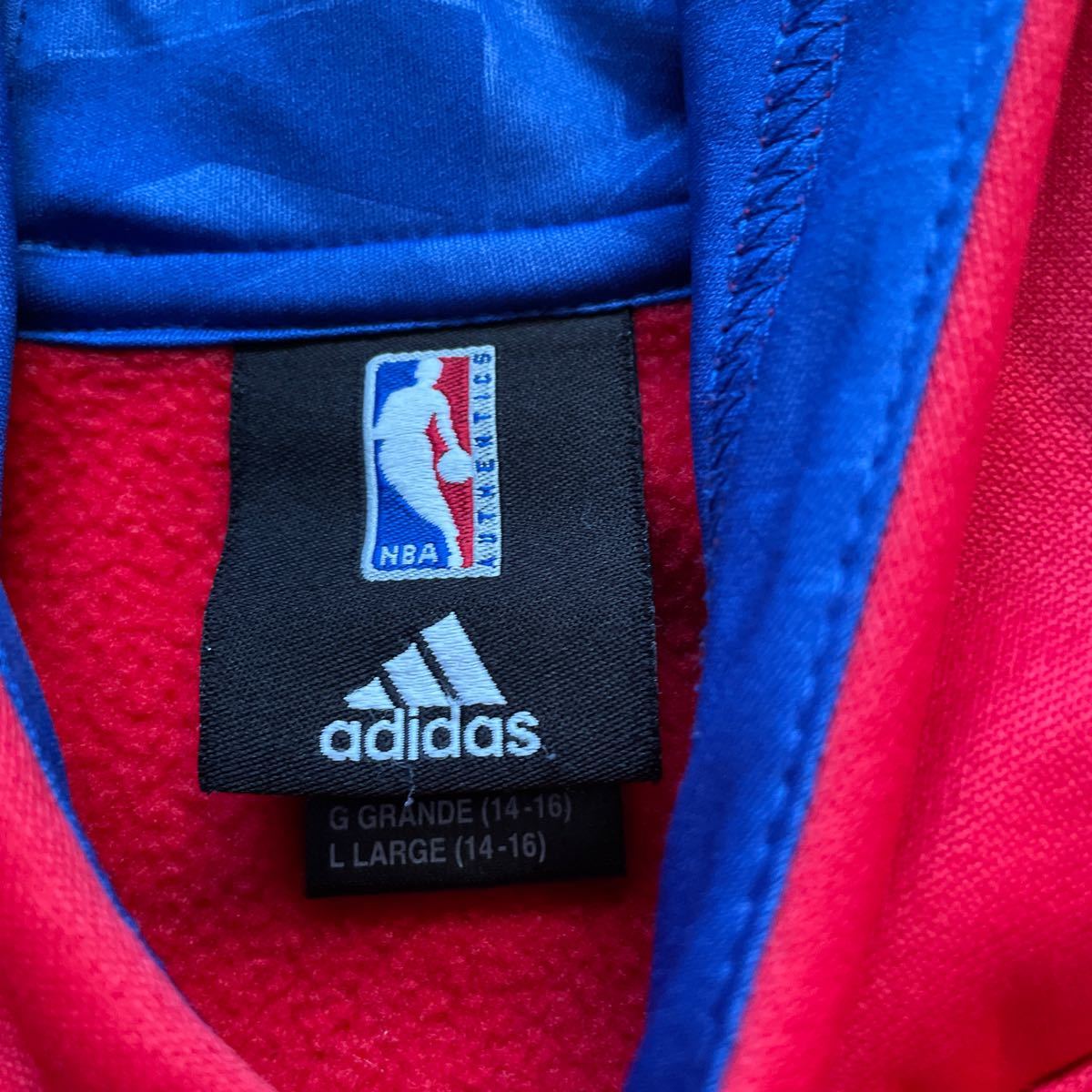 NBA LosAngeles clippers basketball adidas アディダス クリッパーズ パーカー 美品 グリフィン マッカドゥー ジョーダン ランディスミス