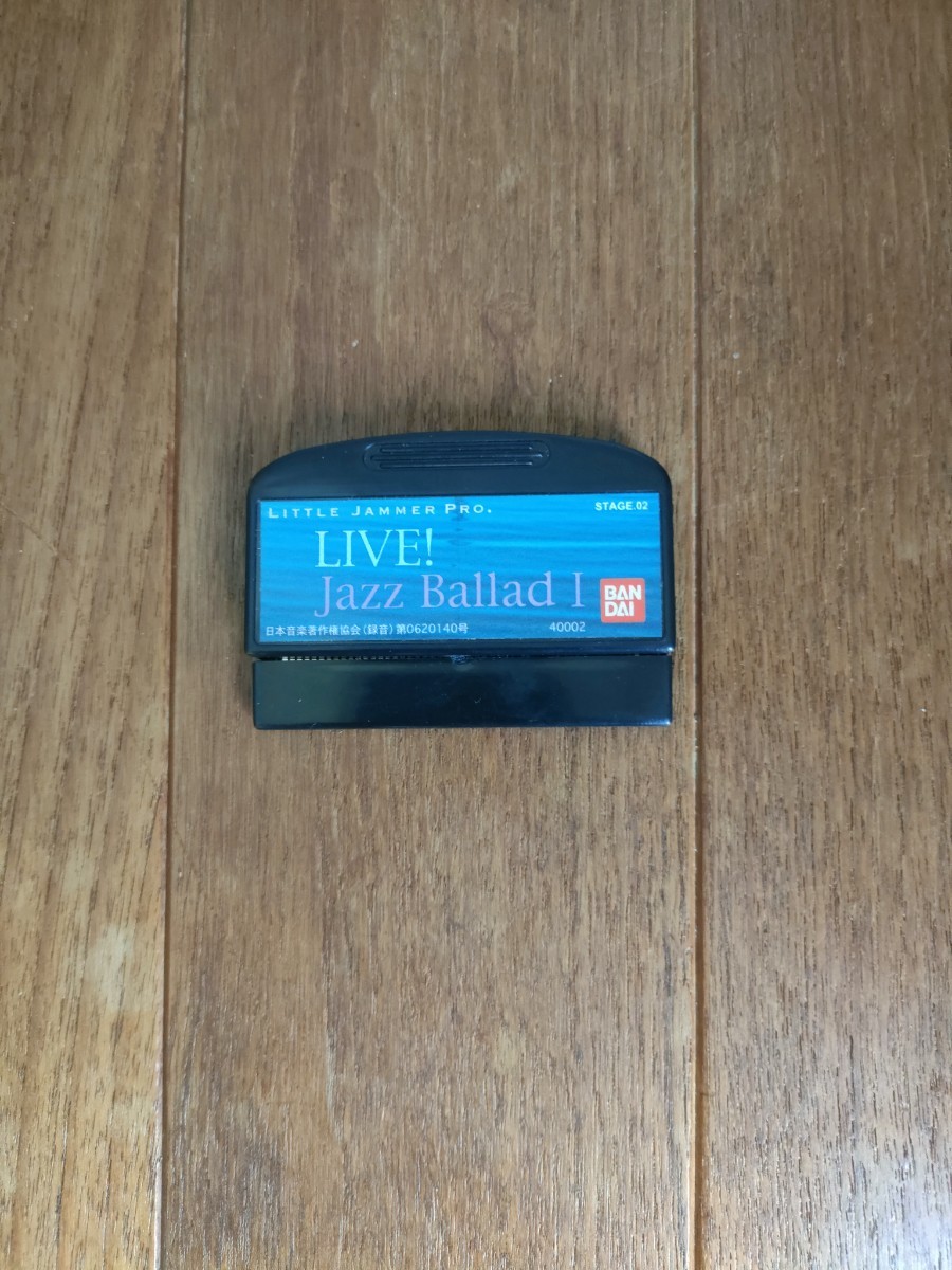 LITTLE JAMMER PRO. リトルジャマー プロ 専用カートリッジ ライブ ジャズ バラード 「LIVE! JAZZ BalladⅠ」動作品の画像4