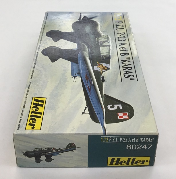 エレール Heller 1.72 P.Z.L. P-23 A et B KARAS 80247 プラモデル 軍用機 未使用品_画像2