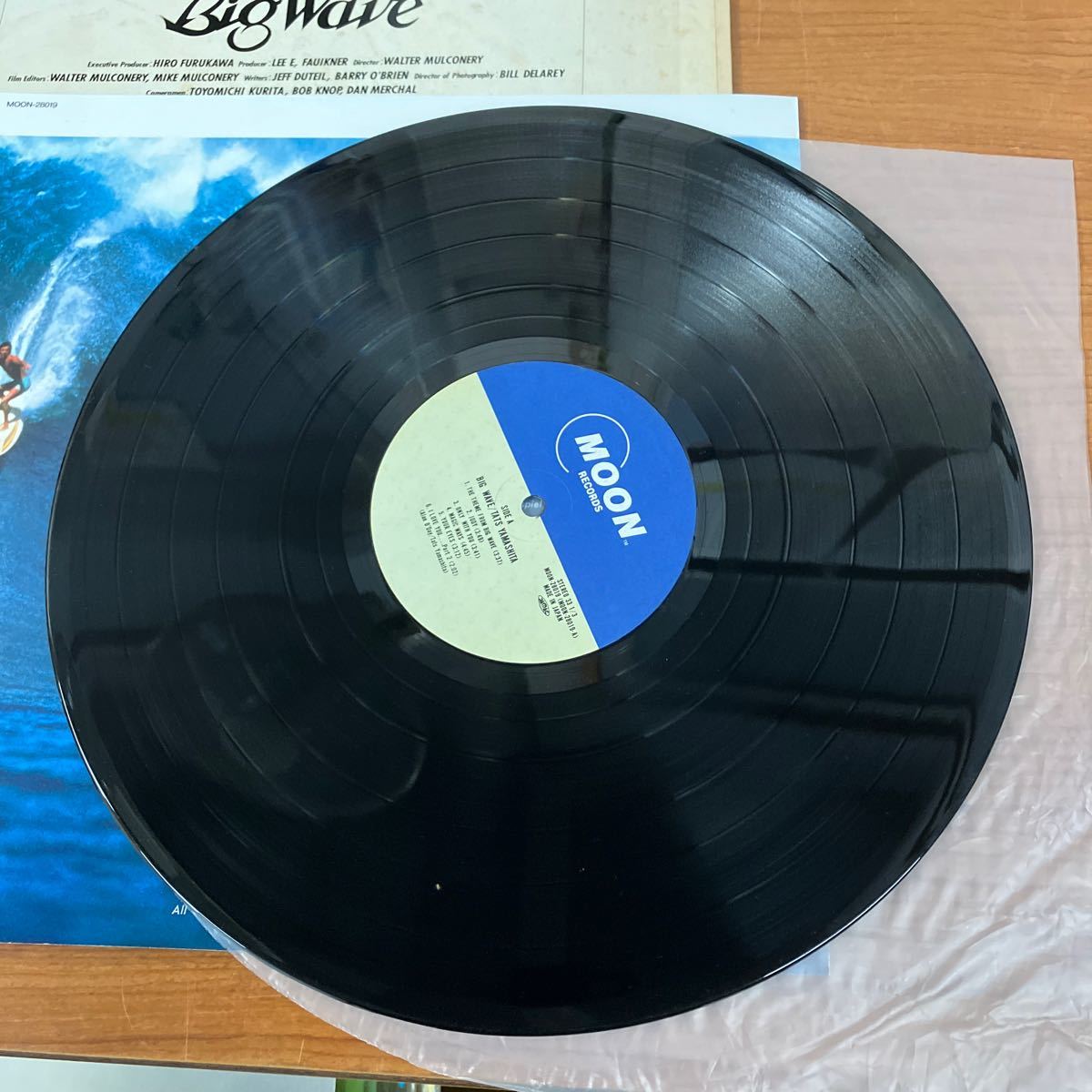 ○w30○ レコード　LP 山下達郎 BigWave ビッグウエイブ_画像4