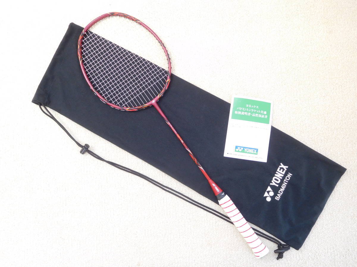 定価￥25000　YONEX ヨネックス ボルトリック　VOLTRIC　80 E-tune　バドミントンラケット 　中古美品_画像1