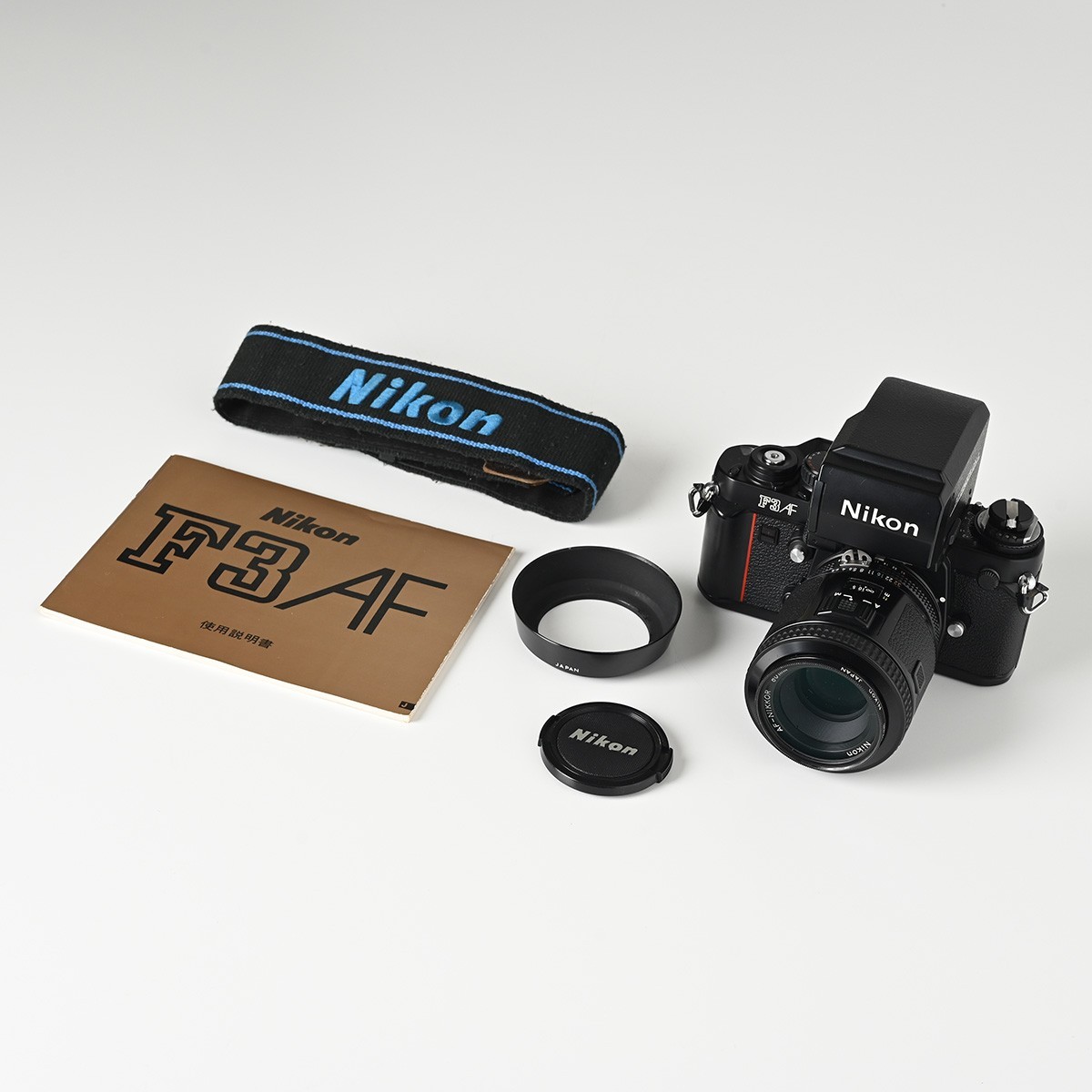 動作確認済】Nikon F3 AF レンズ/80mm F2.8 フィルムカメラ 使用説明書