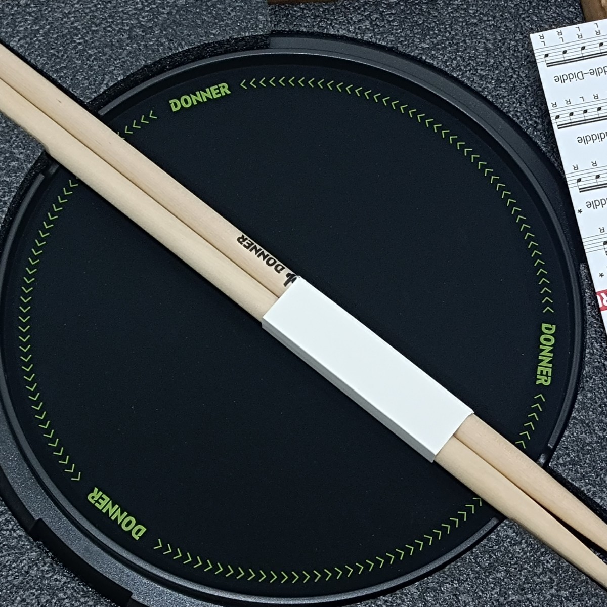 [ free postage ]Donner drum pad practice pad quiet sound training drum musical score drum stick attaching y1101-1