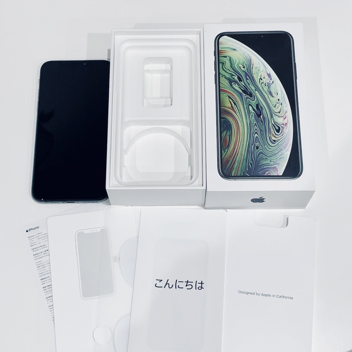 【1円出品】ジャンク iPhone Xs 512GB MTE32J/A docomo利用制限〇 スペースグレイ SIMロック解除済み_画像10