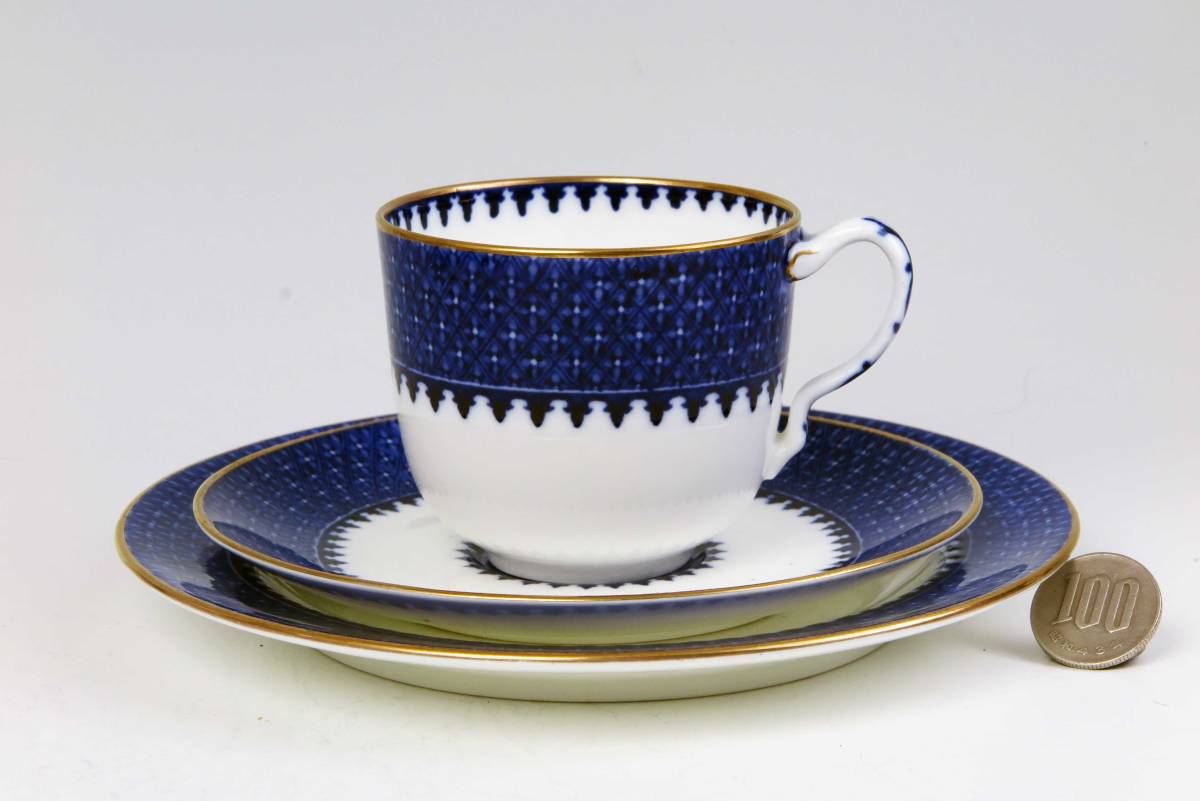 　　ウェジウッド　　豪華金彩　Old Cup&Saucer&Plate　=　 Y6801　=　 (1級品)_画像5