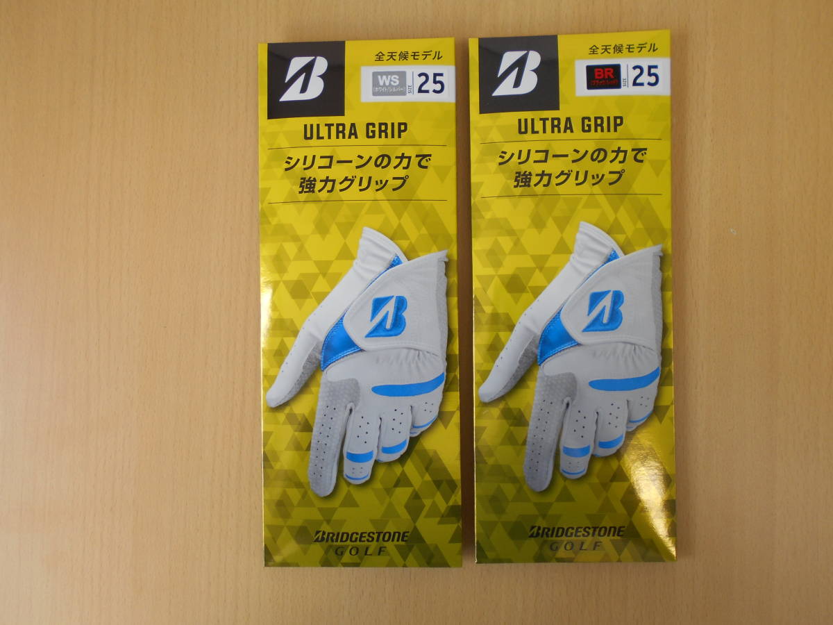 * Ultra grip * Bridgestone Golf *GLG25*25cm*2 sheets * color /WS*BR* new goods *