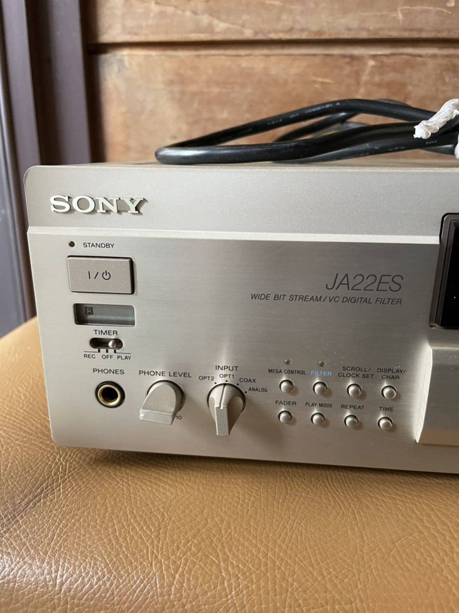 SONY ソニー MDS-JA22ES MINIDISC DECK MDデッキ [現状品]_画像2